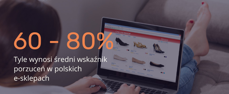 sredni wskaznik porzucen koszyka w polskich sklepach