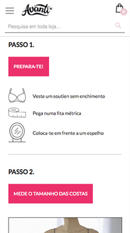 Moduł Bra Fitting