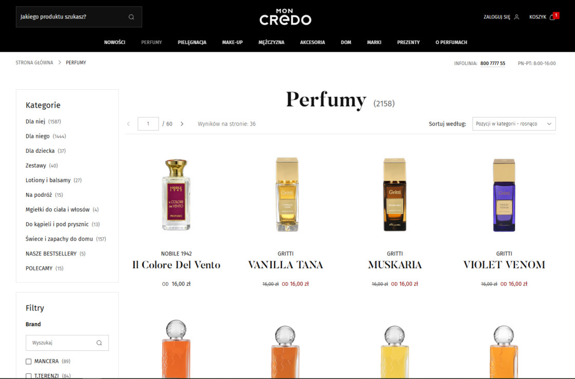 widok strony diablochairs.com